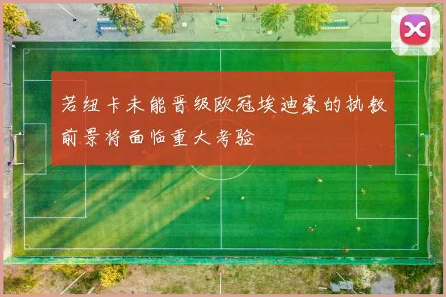 若纽卡未能晋级欧冠埃迪豪的执教前景将面临重大考验